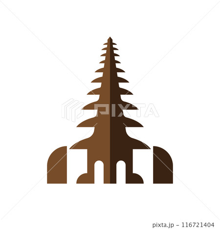 Temple icon illustration 116721404