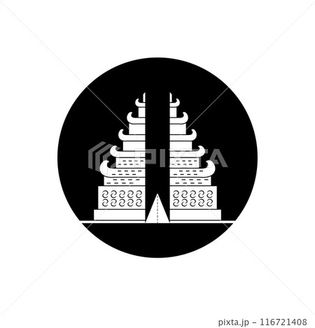 Temple icon illustration 116721408
