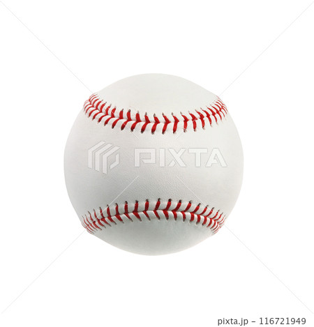 Baseball isolated on white background Baseball isolated on white background 116721949