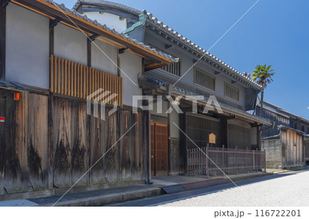 大阪 岸和田市本町 旧紀州街道沿いの街並み 大阪 岸和田市本町 旧紀州街道沿いの街並み 116722201