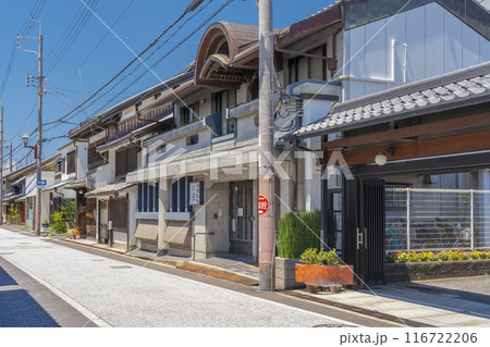大阪 岸和田市本町 旧紀州街道沿いの街並み 大阪 岸和田市本町 旧紀州街道沿いの街並み 116722206
