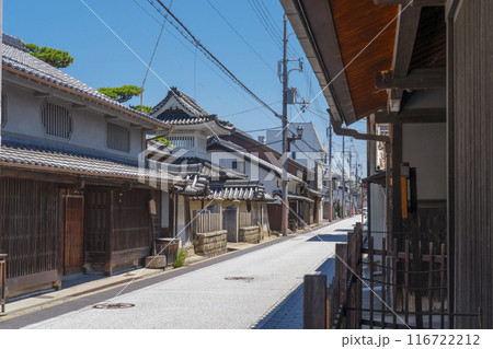 大阪 岸和田市本町 旧紀州街道沿いの街並み 大阪 岸和田市本町 旧紀州街道沿いの街並み 116722212