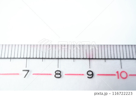 使用感のある定規のイメージ 使用感のある定規のイメージ 116722223