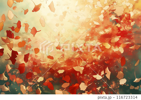 紅葉　秋　素材 116723314