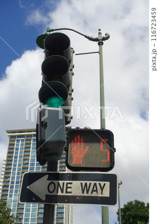 アメリカ・ハワイの信号機 116723459