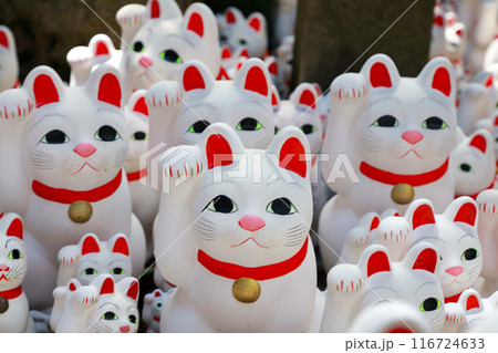 豪徳寺の招き猫 東京都世田谷区 豪徳寺の招き猫 東京都世田谷区 116724633