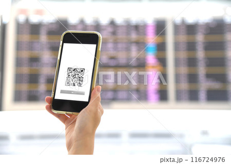 空港 スマホ QRコード 空港 スマホ QRコード 116724976