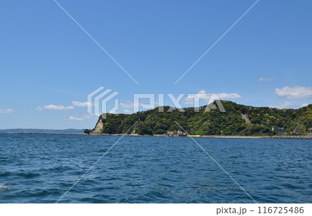 晴天の安房小湊の海 千葉 晴天の安房小湊の海 千葉 116725486