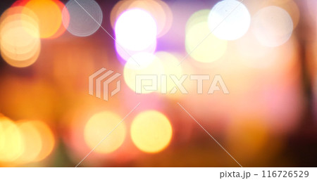Vibrant Bokeh abstract blurred background music festival stage show performance party. Colorful bokeh background spark animate motion. Backdrop display with twinkling night life shape blinking light Vibrant Bokeh abstract blurred background music festival stage show performance party. Colorful bokeh background spark animate motion. Backdrop display with twinkling night life shape blinking light 116726529