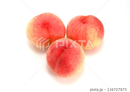 新鮮な桃 116727873