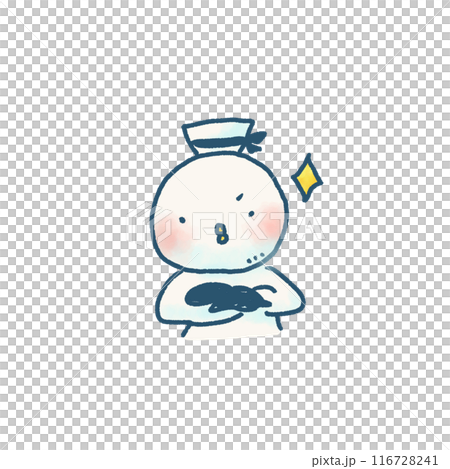 納得している可愛いかもめのイラスト 納得している可愛いかもめのイラスト 116728241