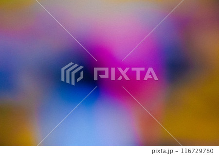 Colorful grainy color gradient Abstract background, noise texture effect 116729780