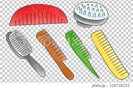 Loose simple comb set, analog style Loose simple comb set, analog style 116730152