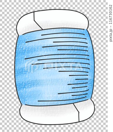 Loose simple sewing thread Analog style 116730162