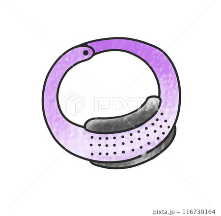 ゆるめシンプル指抜き アナログ風 ゆるめシンプル指抜き アナログ風 116730164