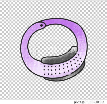 Loose and simple finger hole, analog style 116730164