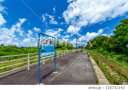 【青森JR三厩駅】津軽半島最北端の駅。大雨被害で不通区間となっている部分の終点駅 116732142