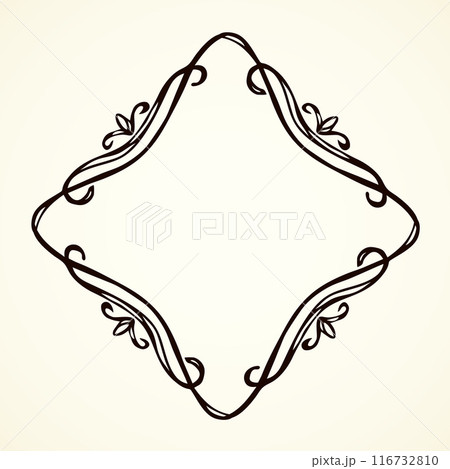 Vignette. Vector drawing Vignette. Vector drawing 116732810