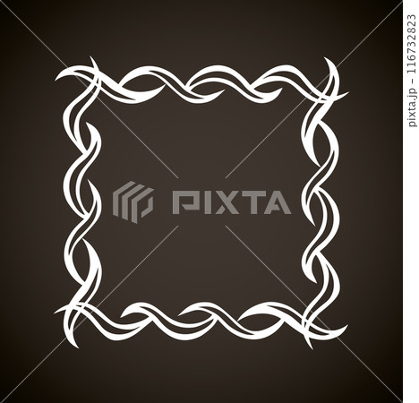 Vignette. Vector drawing 116732823