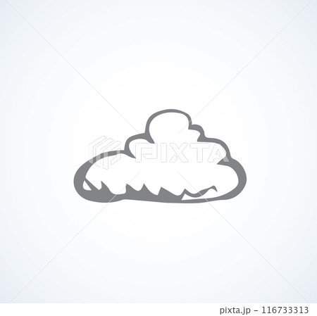 Cloud. Vector illustration 116733313