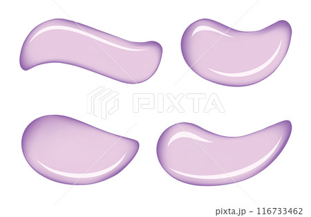 White skin cosmetic cream vector drops White skin cosmetic cream vector drops 116733462