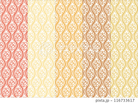 和柄、文様、平安、雲立涌、装束、着物、イメージ、パターン、スォッチ 和柄、文様、平安、雲立涌、装束、着物、イメージ、パターン、スォッチ 116733617