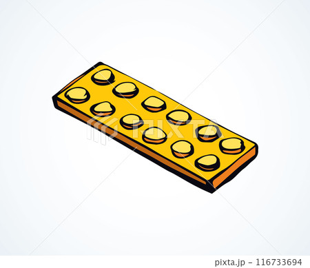 Lego. Vector drawing 116733694