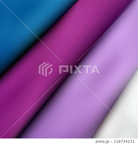 Abstract color bedding or blanket Background and texture with copy space crumpled or wrinkled white fabric soft focus. eps 10 116734231