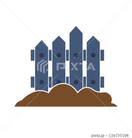 Fence icon design 116735106