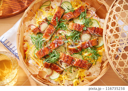 鰻ちらし寿司 - 夏のごちそう 116735238