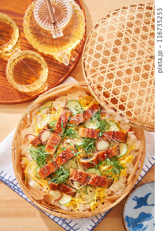 鰻ちらし寿司 - 夏のごちそう 116735253