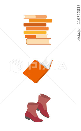 読書の秋の小道具 116735838