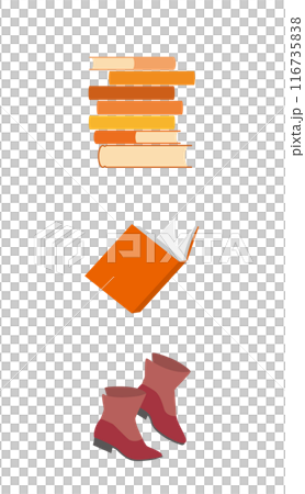 読書の秋の小道具 116735838