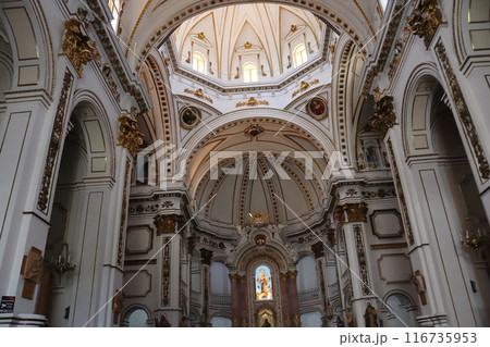 Altea, Spain Inside of Our Lady of Consuelo church in Altea, Altea, Spain Inside of Our Lady of Consuelo church in Altea, 116735953