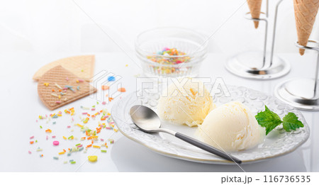 アイスクリーム アイスクリーム 116736535