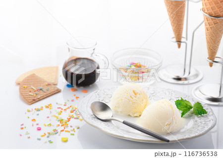 アイスクリーム アイスクリーム 116736538