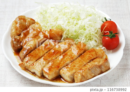 ポークステーキ 116738992
