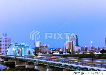 早朝の東京ベイエリアイメージ 早朝の東京ベイエリアイメージ 116739707