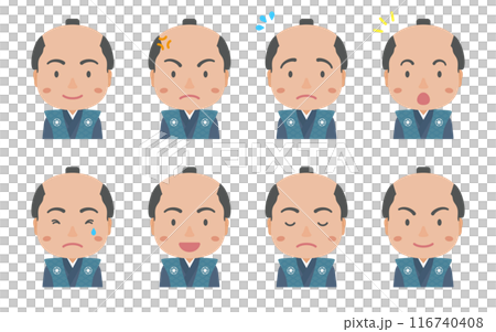 Various expressions of Edo period magistrates Various expressions of Edo period magistrates 116740408
