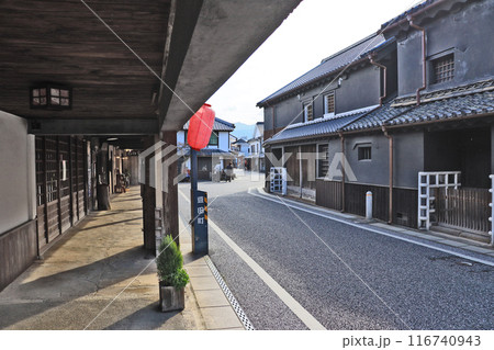 大分県日田市の人気観光スポット豆田町の町並み 大分県日田市の人気観光スポット豆田町の町並み 116740943