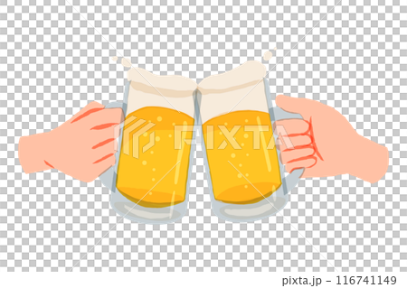 烤麵包，杯啤酒 116741149