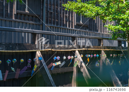 夏の半六庭園、風鈴かざり〈愛知県半田市〉 116741698