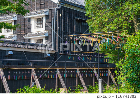 夏の半六庭園、風鈴かざり〈愛知県半田市〉 116741882