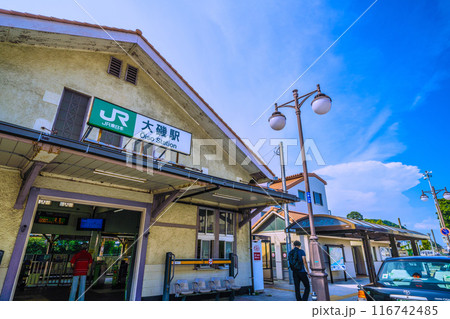 日本の大磯都市景観　7月。JR大磯駅などを望む＝令和6年7月22日 116742485