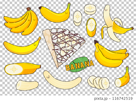 Banana illustration Banana illustration 116742519