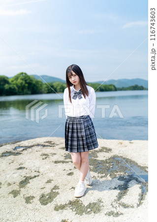 川原水辺ポートレート 川原水辺ポートレート 116743603