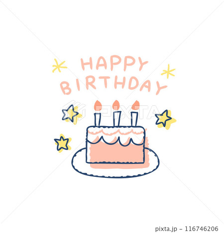 デコレーションケーキ・誕生日ケーキ 116746206