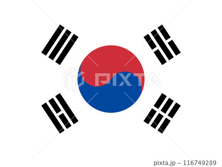 国旗　韓国 116749289