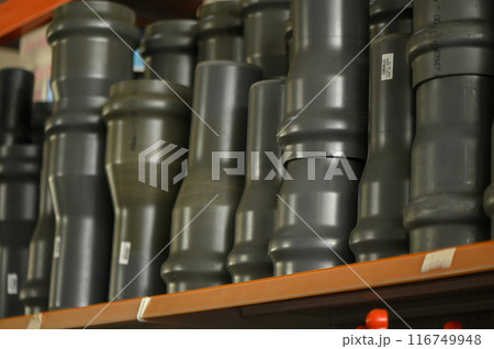 fittings on a shelf in a store 2 116749948