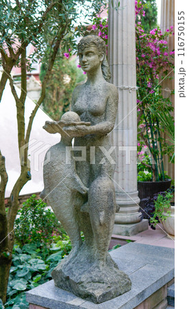 greece stone history greek female beautiful sculpture nude human aphrodite beauty body roman 116750155